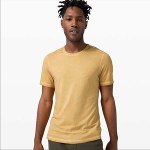lululemon 5 Year Basic Tee Beeswax Wash Sz XL
